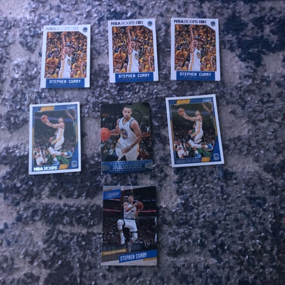 7 Mint Condition Stephen Curry Basketball Cards - Picture 2 of 5